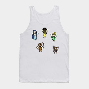 Badly Drawn Fairies Sticker Pack Tank Top